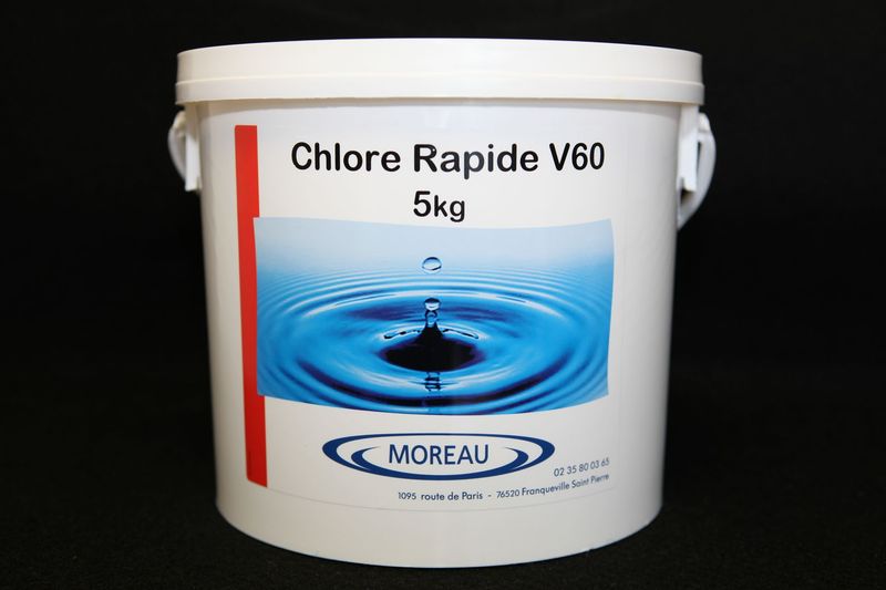 CHLORE RAPIDE V60 - CHLORE CHOC EN GRANULE