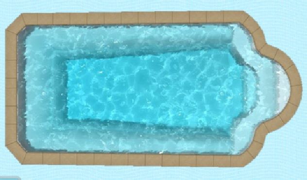 PISCINE COQUE SUNNY 9 - 9M70 X 4M